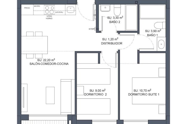 Image No.14-2 Bed Apartment for sale
