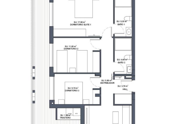 Image No.14-3 Bed Apartment for sale