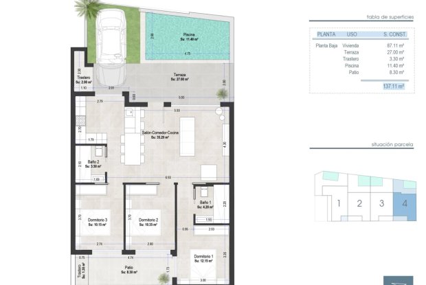 Image No.6-3 Bed Apartment for sale