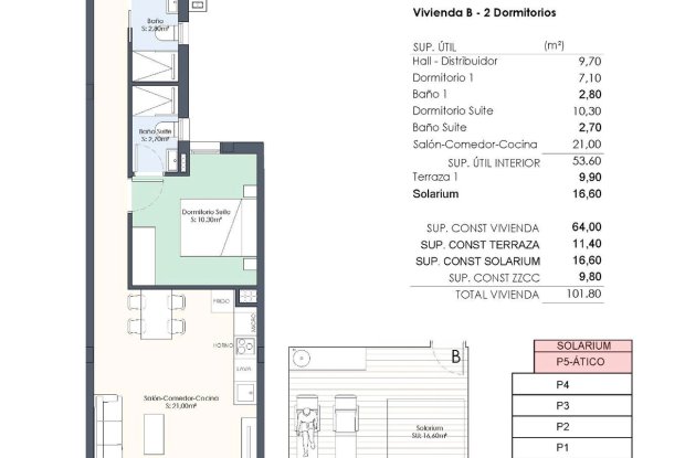 Image No.13-2 Bed Penthouse for sale