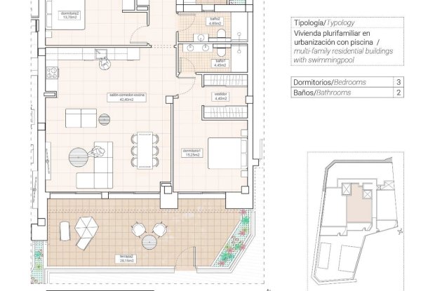Image No.9-3 Bed Apartment for sale