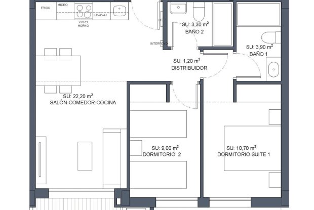 Image No.14-2 Bed Apartment for sale