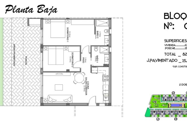 Image No.20-Appartement de 2 chambres à vendre à Algorfa