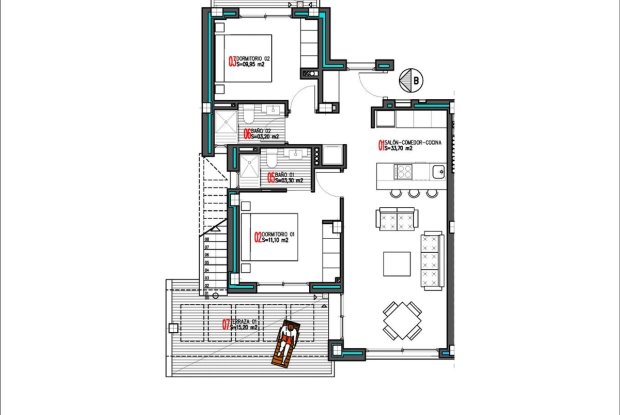 Image No.12-2 Bed Penthouse for sale
