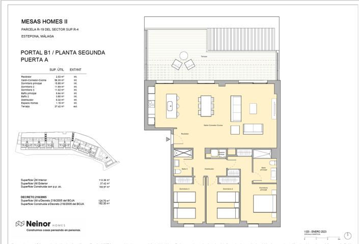 Image No.17-3 Bed Apartment for sale