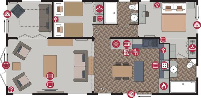 Image No.12-Park Home de 2 chambres à vendre à Preston