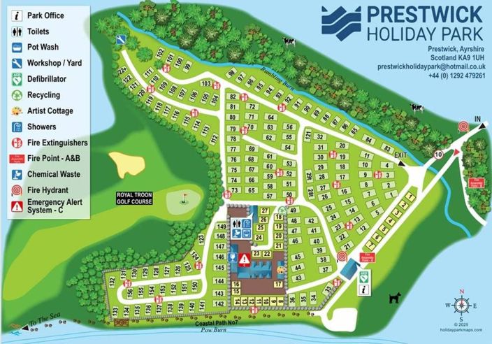 Image No.7-Park Home de 2 chambres à vendre à Prestwick