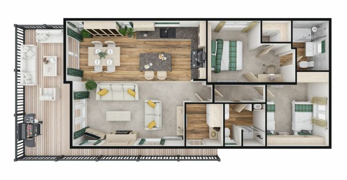 Image No.10-Park Home de 2 chambres à vendre à York