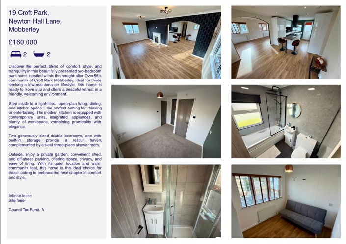 Image No.3-2 Bed Park Home for sale