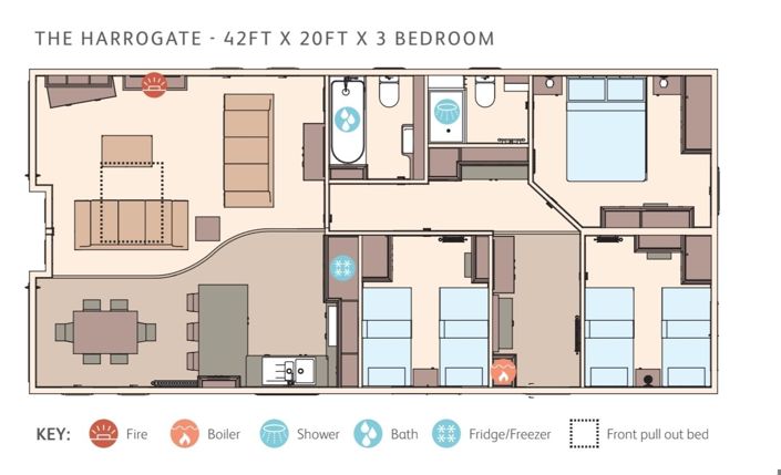 Image No.4-3 Bed Park Home for sale