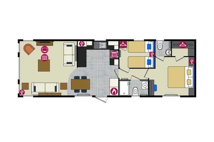 Image No.26-2 Bed Park Home for sale