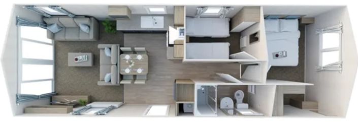 Image No.11-2 Bed Park Home for sale