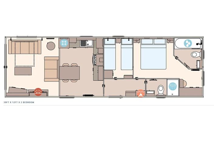 Image No.7-2 Bed Park Home for sale