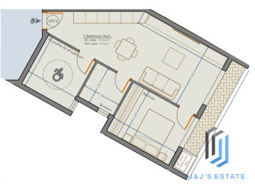 1 - Marsa, Apartment
