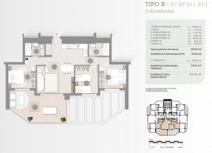 Image No.18-3 Bed Apartment for sale