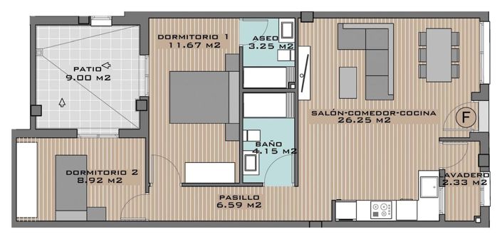 Image No.18-2 Bed Apartment for sale