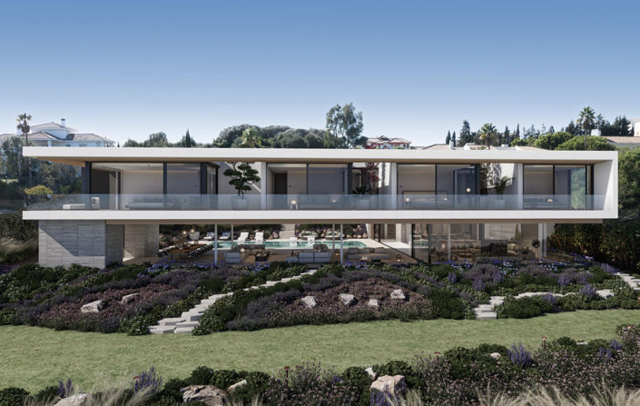 Image No.3-Villa de 4 chambres à vendre à Sotogrande playa
