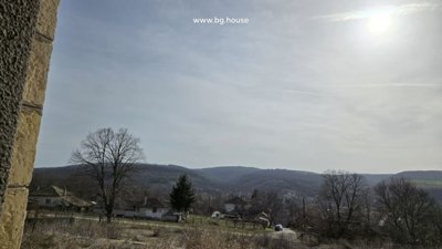 Panoramic view of the surrounding countryside and hills from the school