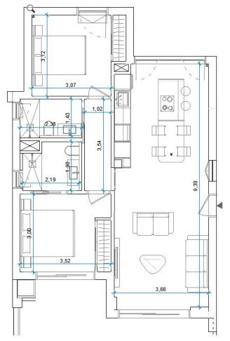 Image No.17-2 Bed Apartment for sale