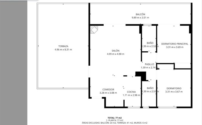 Image No.28-2 Bed Penthouse for sale