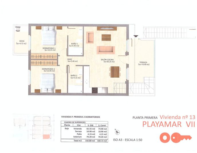 Image No.30-Penthouse de 2 chambres à vendre à Pilar de la Horadada