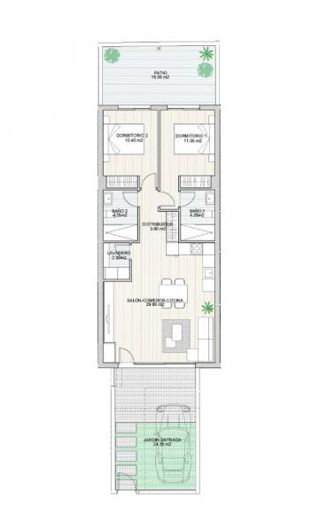 Image No.25-2 Bed Bungalow for sale