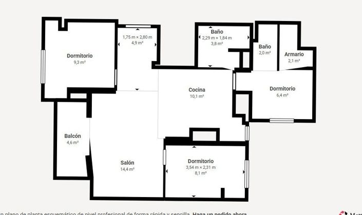 Image No.26-3 Bed Apartment for sale