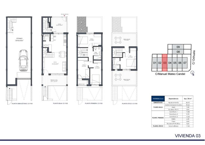 Image No.23-3 Bed Townhouse for sale