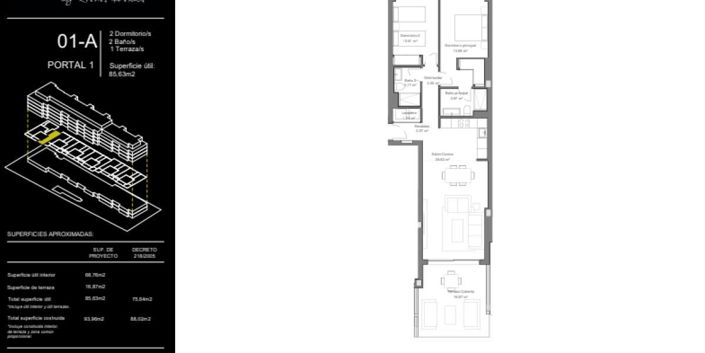 Image No.12-3 Bed Apartment for sale