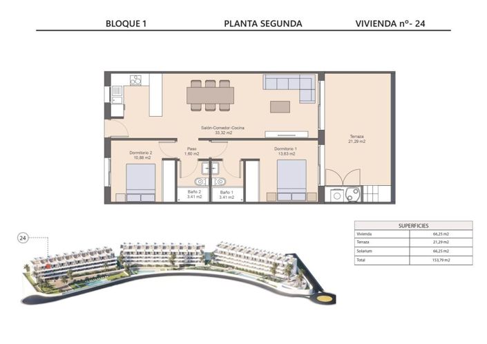 Image No.17-2 Bed Apartment for sale