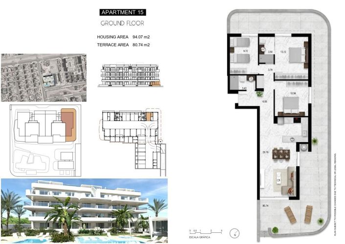 Image No.12-2 Bed Apartment for sale