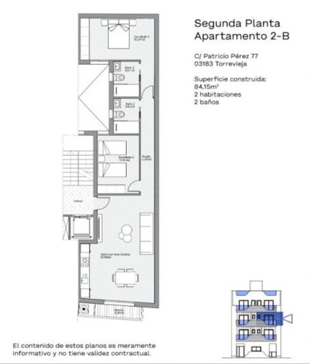 Image No.11-Appartement de 2 chambres à vendre à Torrevieja