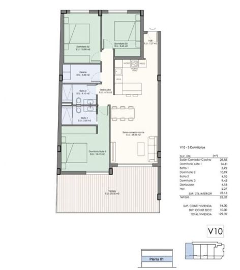 Image No.8-4 Bed Apartment for sale