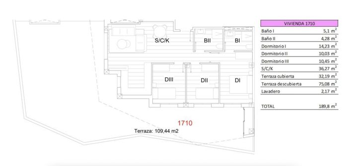 Image No.9-3 Bed Apartment for sale