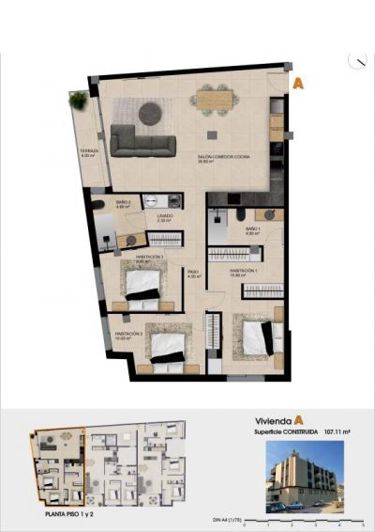 Image No.13-2 Bed Apartment for sale