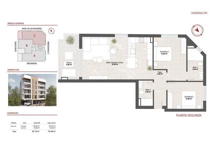 Image No.7-Appartement de 1 chambre à vendre à Lo Pagan