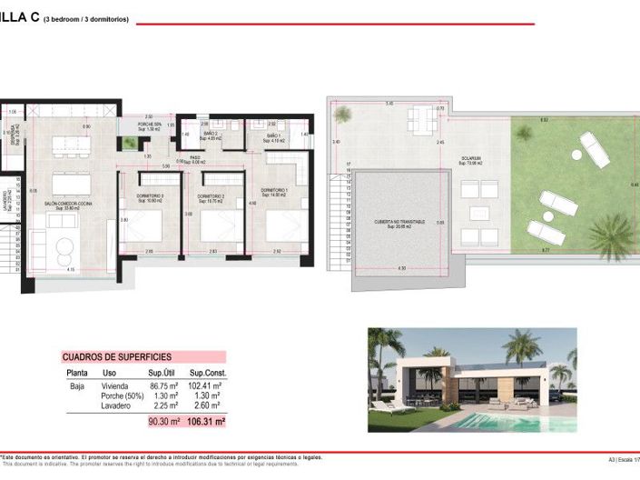 Image No.10-3 Bed Villa for sale