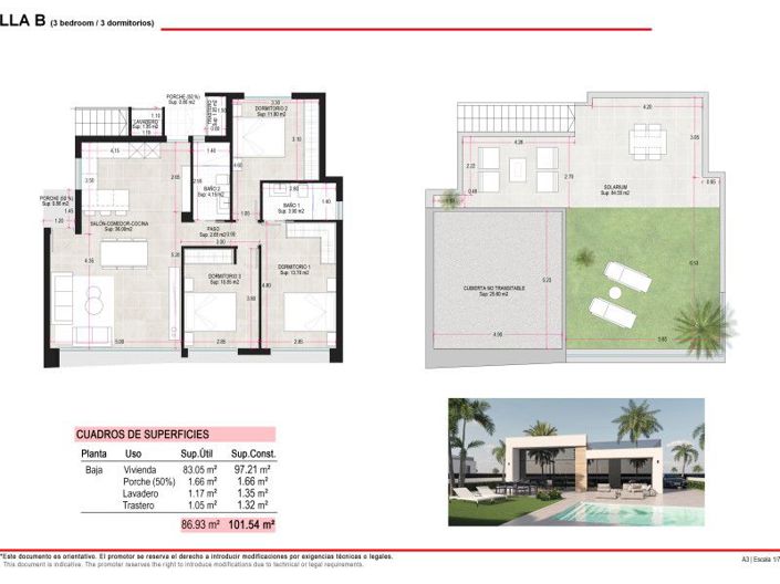 Image No.9-3 Bed Villa for sale