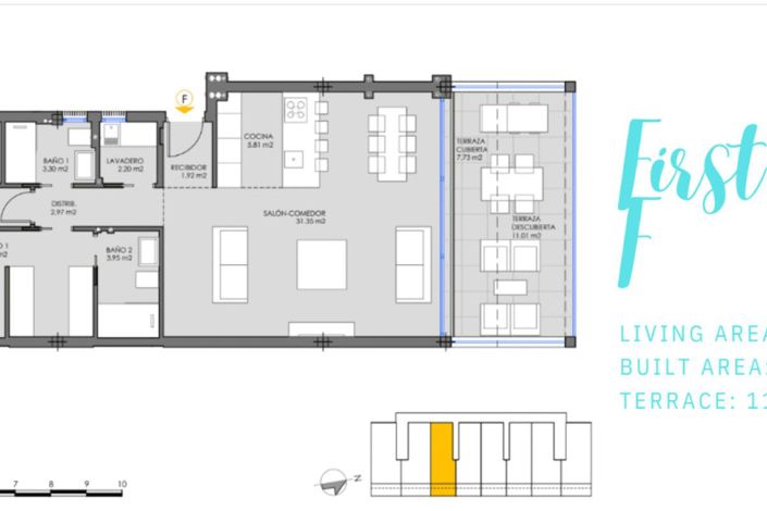 Image No.22-2 Bed Apartment for sale