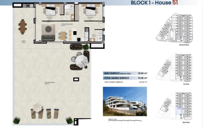 Image No.11-2 Bed Apartment for sale
