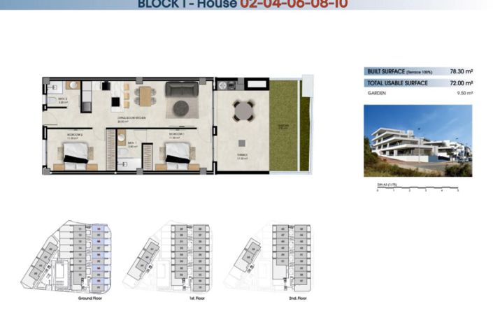 Image No.4-2 Bed Apartment for sale