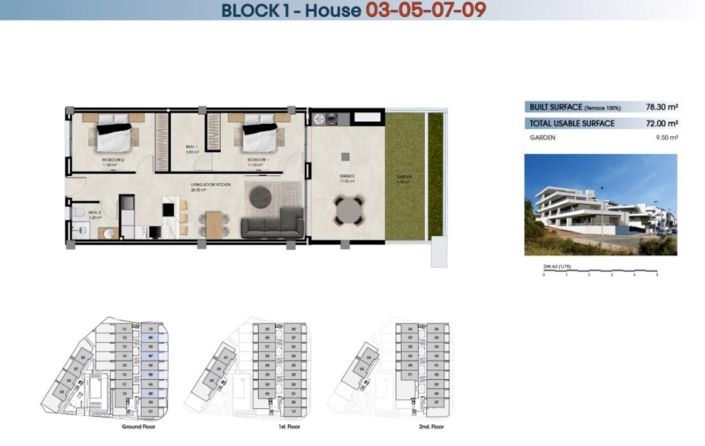 Image No.6-2 Bed Apartment for sale