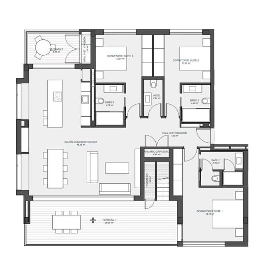 Image No.19-2 Bed Apartment for sale