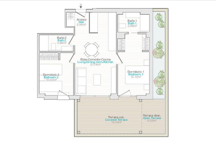 Image No.13-2 Bed Townhouse for sale