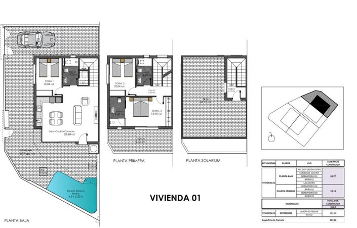 Image No.16-3 Bed Townhouse for sale