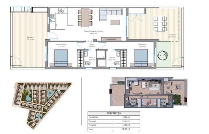 Image No.18-2 Bed Bungalow for sale