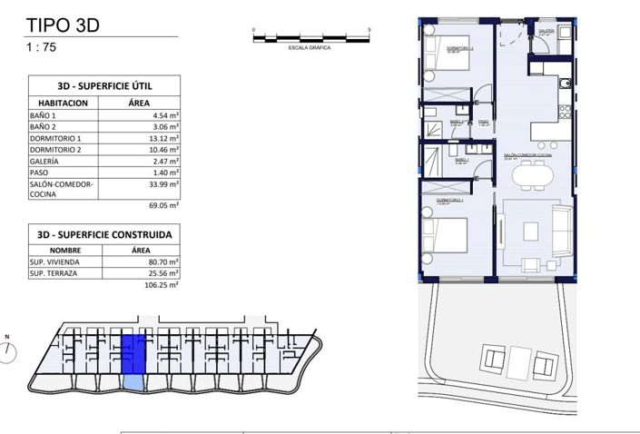 Image No.13-3 Bed Apartment for sale