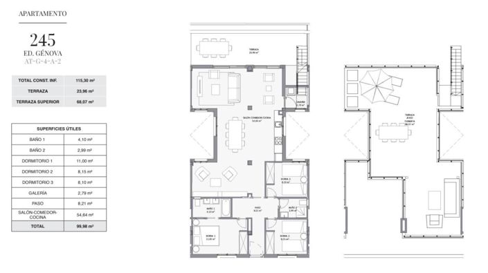 Image No.14-3 Bed Apartment for sale