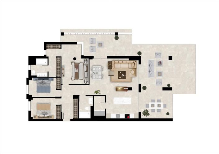 Image No.18-2 Bed Apartment for sale