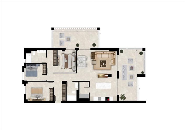 Image No.19-3 Bed Apartment for sale